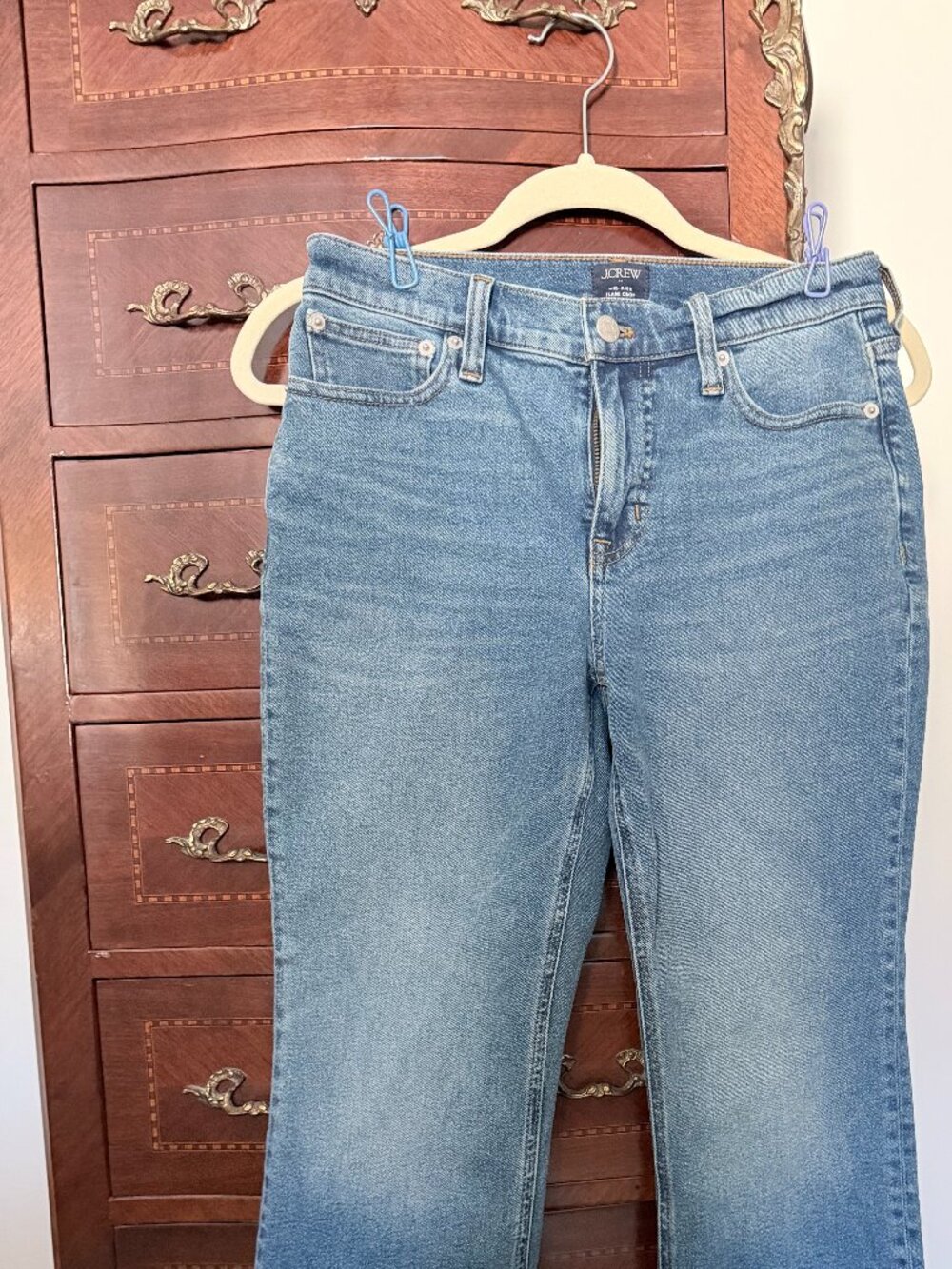 J Crew Jeans Mid Rise Flare Crop-26